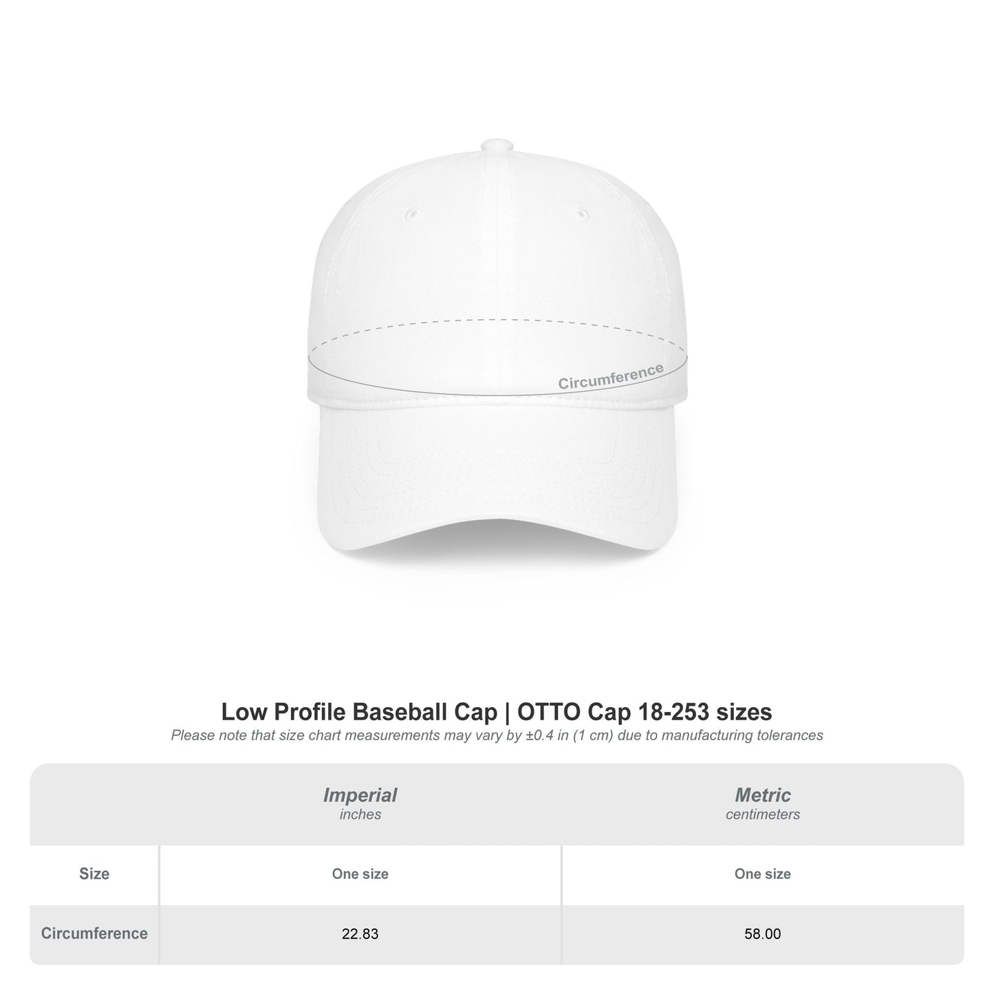 Basecap „Mountain Horizon“ – minimalistisches Natur-Design – ColorfulRobe