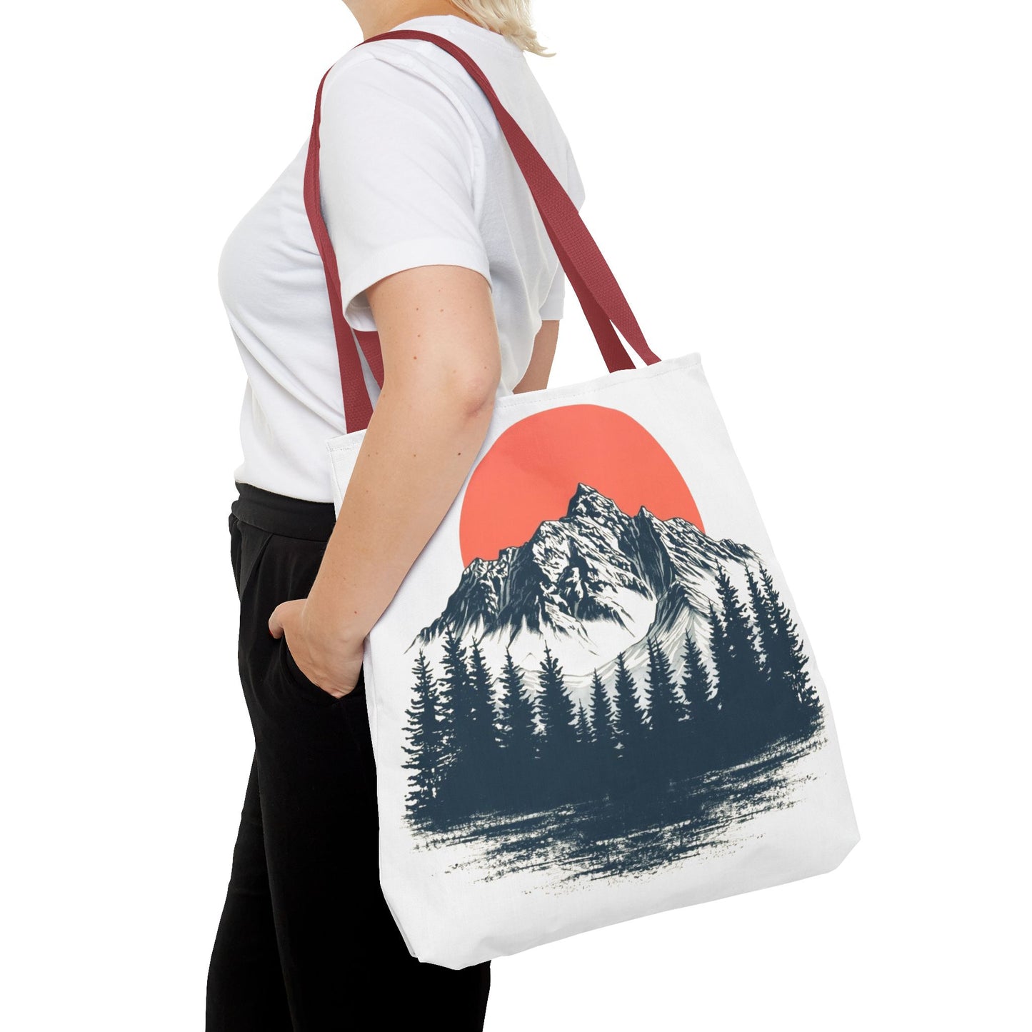 Mountain Horizon Tote Bag – Naturmotiv Berge