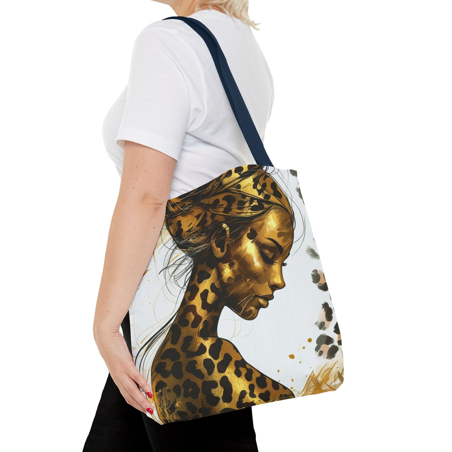 Eleganter Leopard-Print, Modeaccessoire & Einkaufstasche