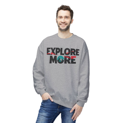 Sweatshirt „Explore More“ – Statement Design für Entdecker – auch  als T-Shirt & Cap – ColorfulRobe