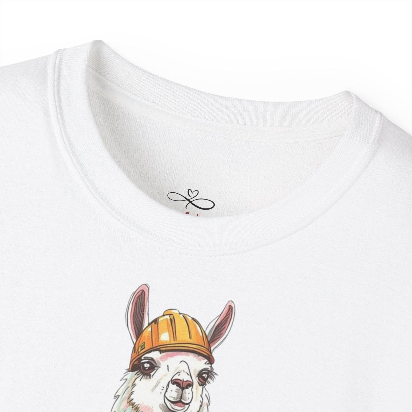 Llama on Wheels T-Shirt, Fun Graphic Tee for Animal Lovers, Summer Casual Wear, Perfect Gift for Birthdays and Holidays