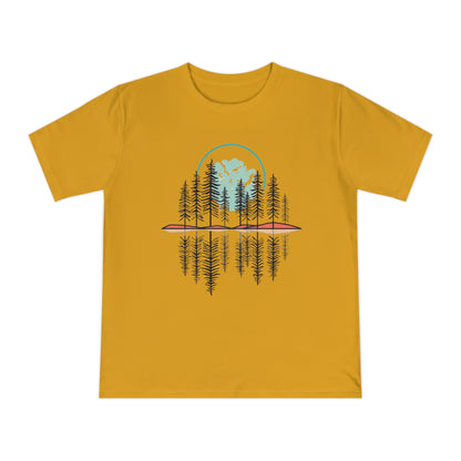 T-Shirt „Forest Reflection“ – Naturmotiv mit Spiegelung – in 3 Farben – ColorfulRobe