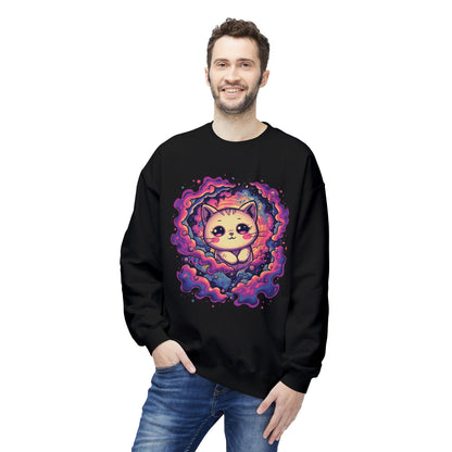 Cosmic Cat Dreams – Psychedelic Kätzchen Shirt