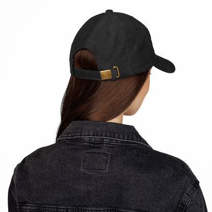 Calm Energy Mindful Cap – Weiche Cordstickerei