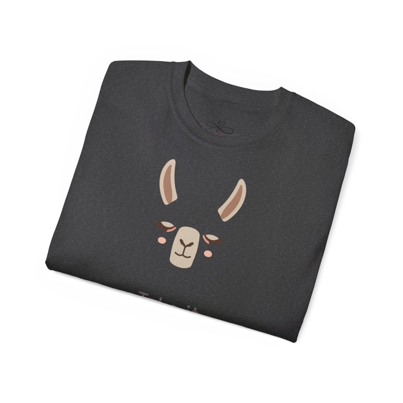 Take It Slow Llama Tee, Cute Motivational T-Shirt, Funny Gift, Casual Wear, Animal Lover Shirt, Perfect for Relaxation