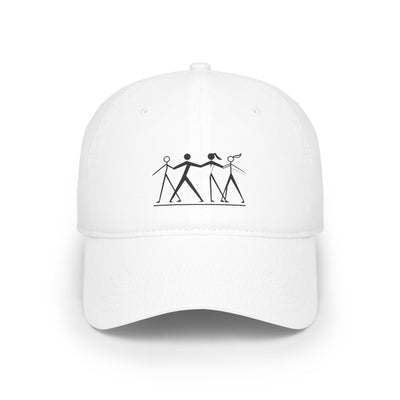 Stylish Low Profile Baseball Cap with Minimalist Design | Casual Hat, Gift for Sports Lovers, Everyday Wear, Unisex Cap, Outdoor Accessory