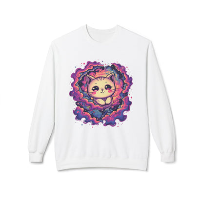Cosmic Cat Dreams – Psychedelic Kätzchen Shirt