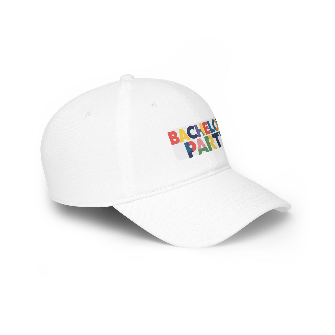 Bachelor Party Low Profile Baseball Cap, Custom Hat, Party Accessory, Gift for Groom, Fun Group Outfit