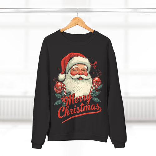 Santa Vintage 'Merry Christmas' Crewneck Sweatshirt