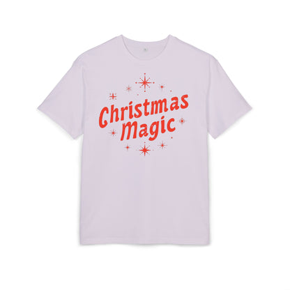 Christmas Magic Tee — Retro Red Holiday Graphic T-Shirt