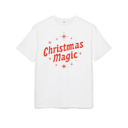 Christmas Magic Tee — Retro Red Holiday Graphic T-Shirt
