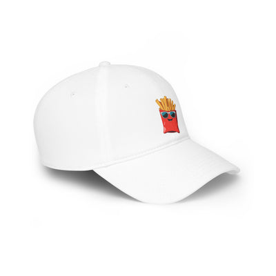 Fun Fries Low Profile Baseball Cap, Cute Cap for Food Lovers, Summer Hat, Gift for Friends, Casual Accessories, Trendy Headwear