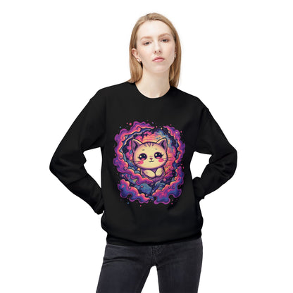 Cosmic Cat Dreams – Psychedelic Kätzchen Shirt