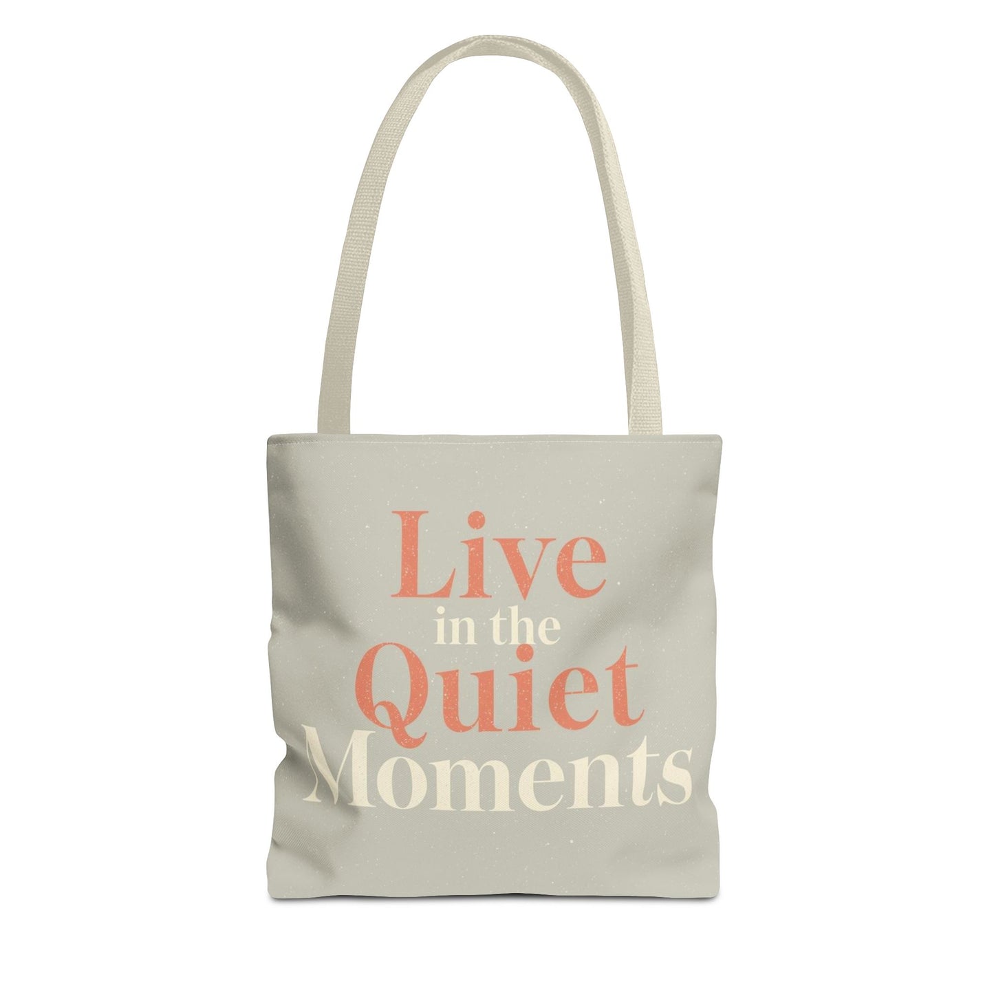 Minimalist Tote Bag – Ruhe & Achtsamkeit Statement Tasche