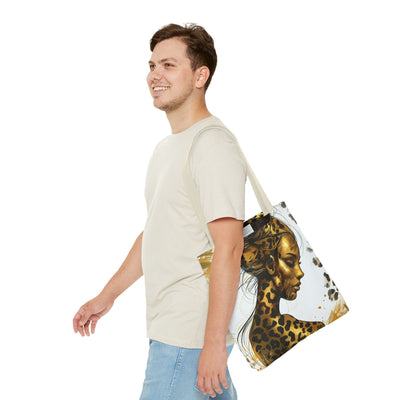 Eleganter Leopard-Print, Modeaccessoire & Einkaufstasche