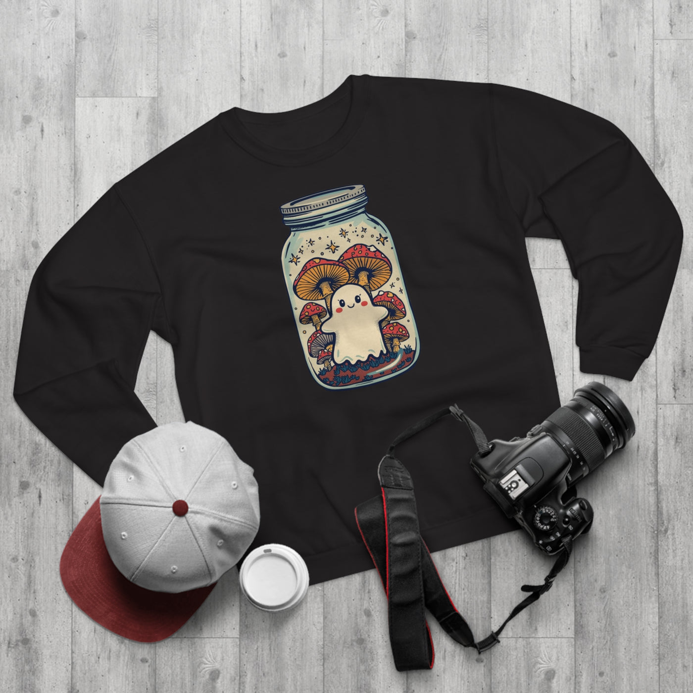 Ghost in a Jar  Süßes Halloween T-Shirt mit Geist im Glas