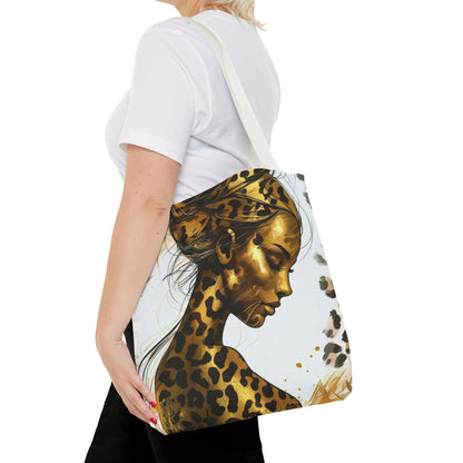 Eleganter Leopard-Print, Modeaccessoire & Einkaufstasche