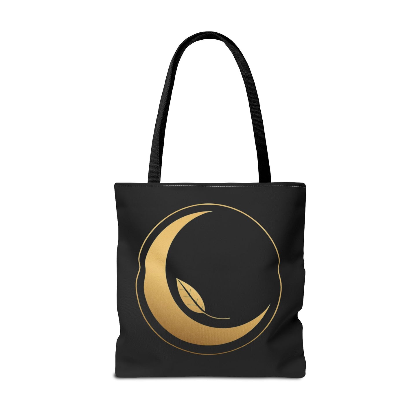 Golden Moon & Leaf Tote – Stilvolle Everyday Bag“