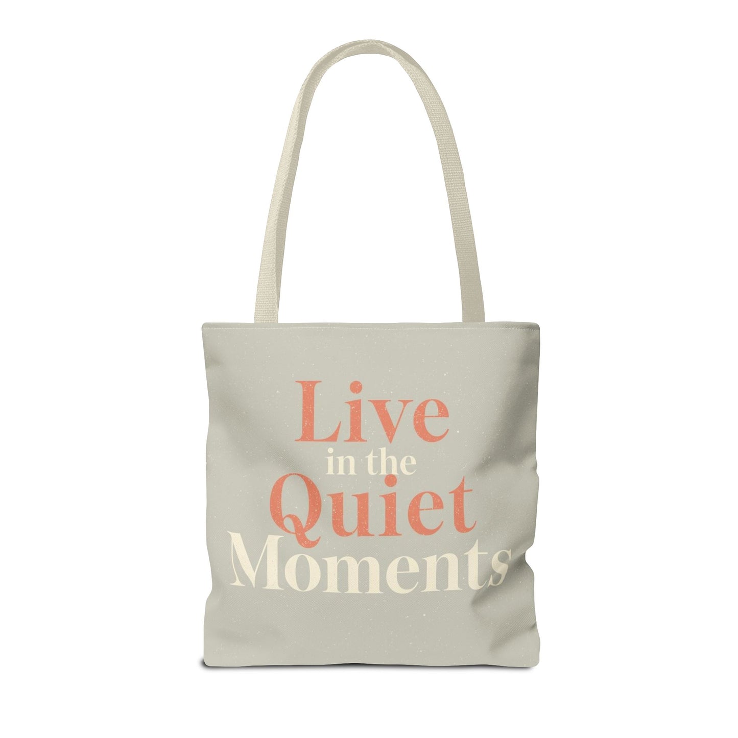 Minimalist Tote Bag – Ruhe & Achtsamkeit Statement Tasche