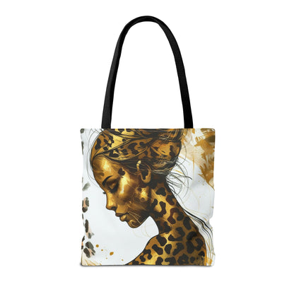 Eleganter Leopard-Print, Modeaccessoire & Einkaufstasche