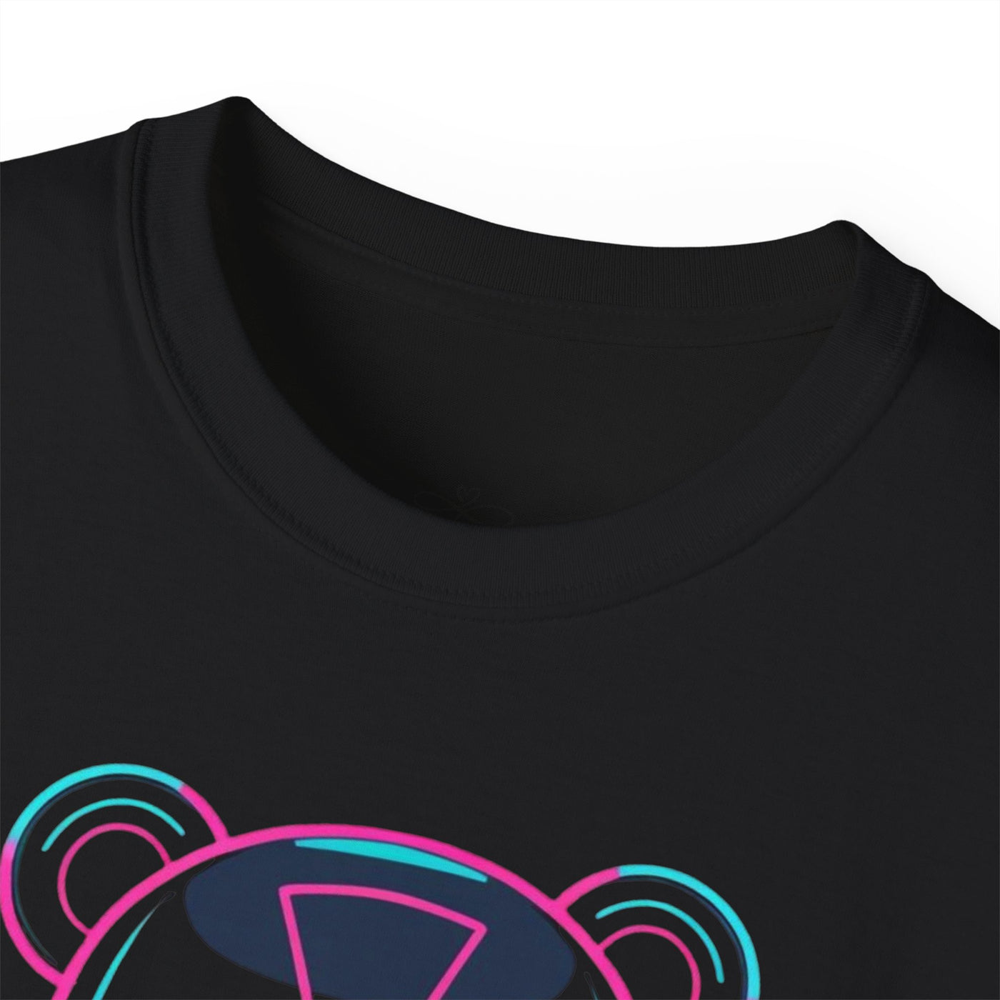Neon Bear Graphic Tee | Retro Unisex T-Shirt, Cute Animal Apparel, Geeky Gift, Festival Wear, Casual Street Style