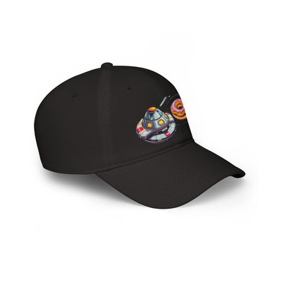Quirky Alien Donut Baseball Cap | Fun Hat for Foodies, UFO Enthusiasts, Gifts for Sci-Fi Lovers, Casual Wear
