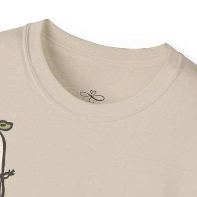 Playful Doodle Graphic Tee for Creative Souls, Fun Gift for Kids, Casual Wear, Art Lovers, Unique Tee