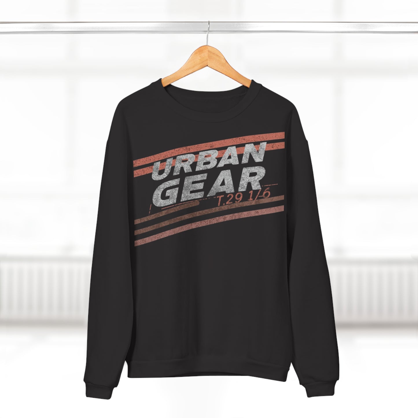 Urban Gear Sweatshirt Herren Streetwear Oversize Look Casual Pullover Mode