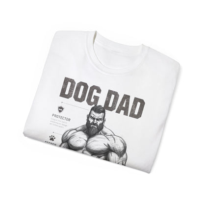 Dog Dad Ultra Cotton Tee | Father's Day Gift, Pet Lover Tee, Gift for Dog Owners, Casual Wear, Dog-Themed Apparel