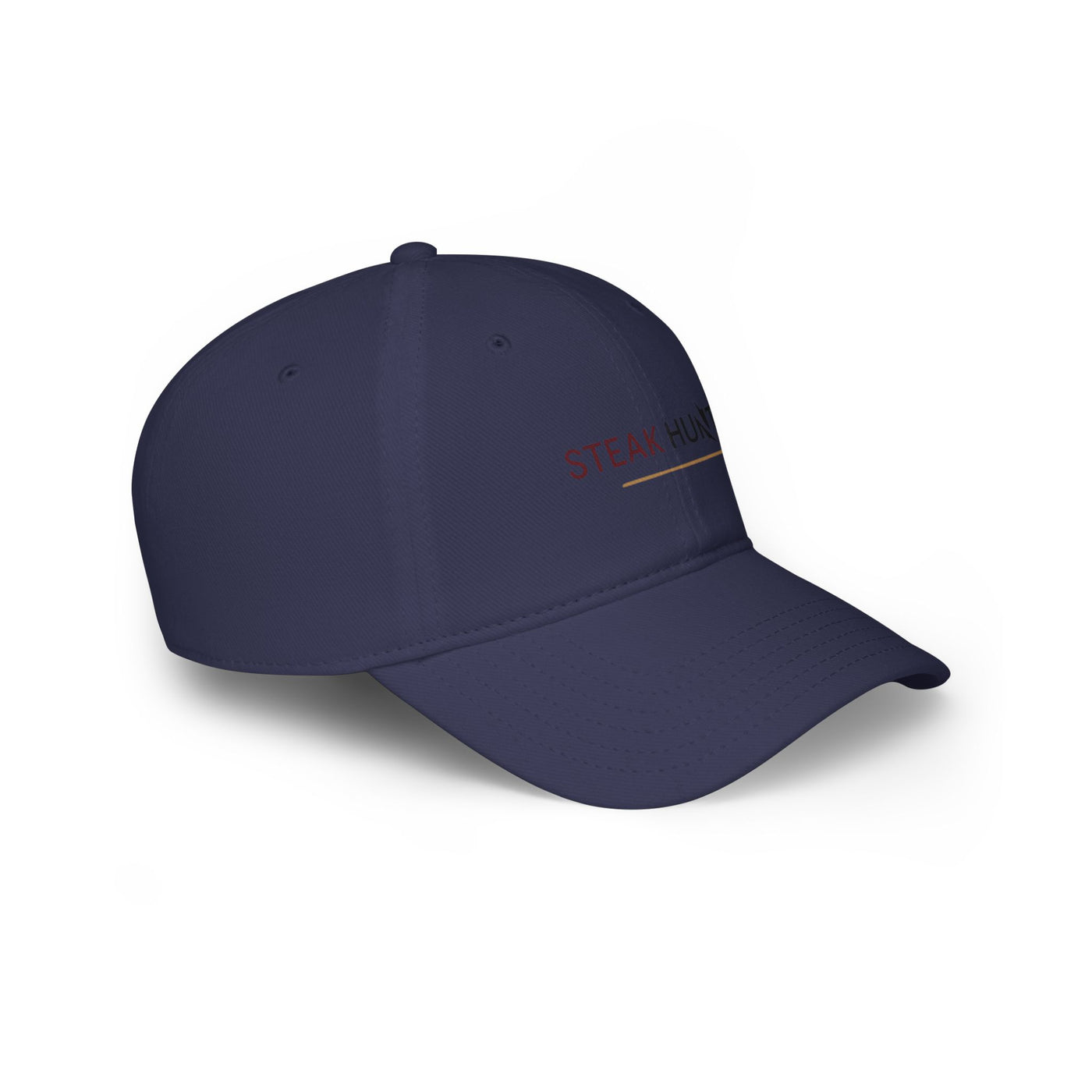 Low Profile Baseball Cap | Steak Hunter Cap, Adjustable Cap, Gift for Grillers, BBQ Lovers, Summer Hat, Trendy Outdoor Accessory