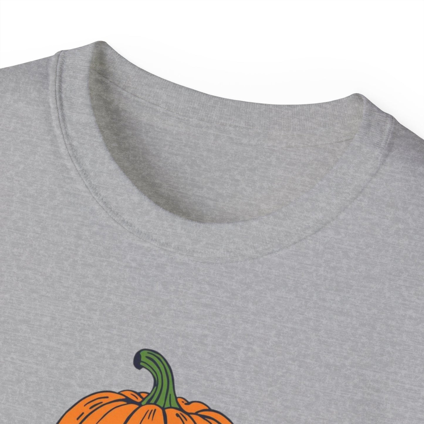 Pumpkin Bone Bloom Halloween Shirt mit Kürbis & Skelettblüten
