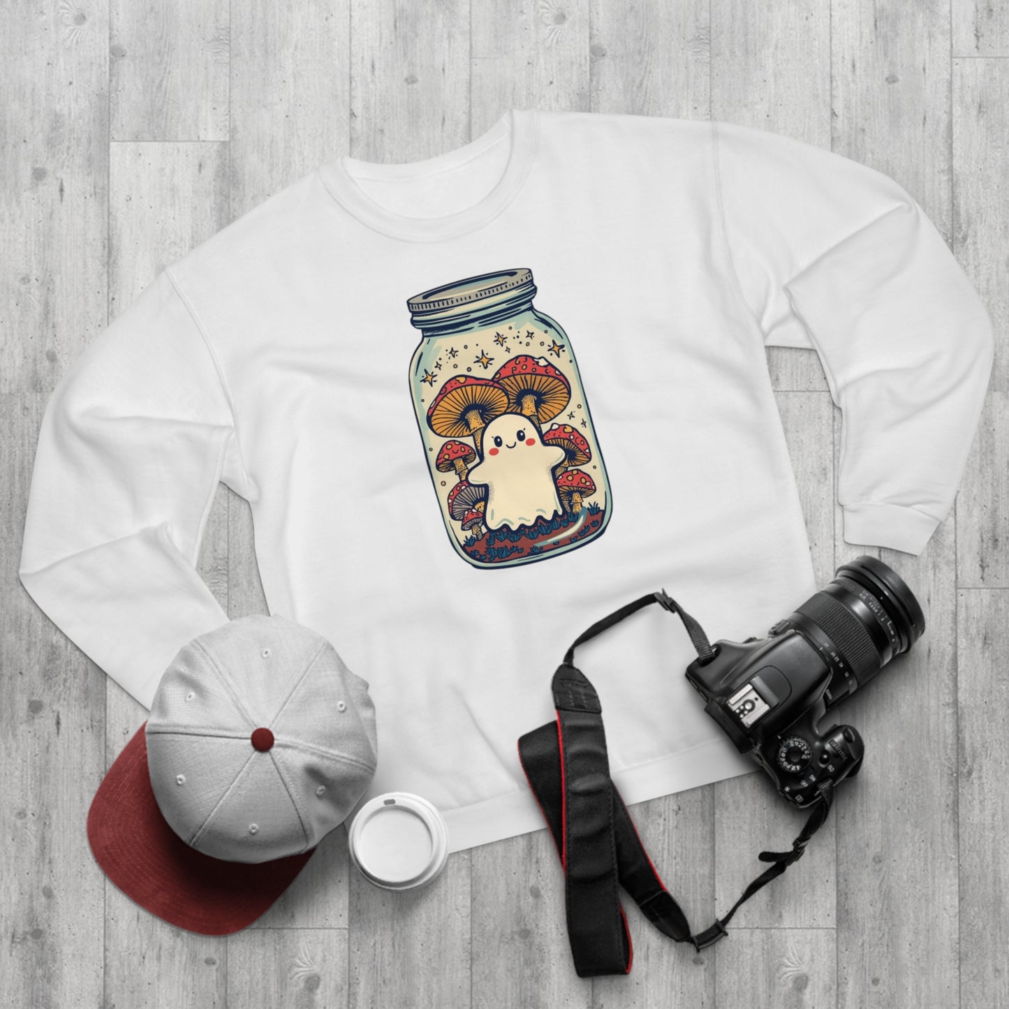 Ghost in a Jar  Süßes Halloween T-Shirt mit Geist im Glas