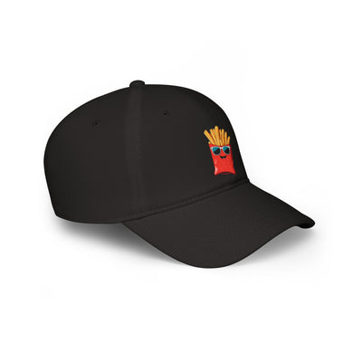Fun Fries Low Profile Baseball Cap, Cute Cap for Food Lovers, Summer Hat, Gift for Friends, Casual Accessories, Trendy Headwear