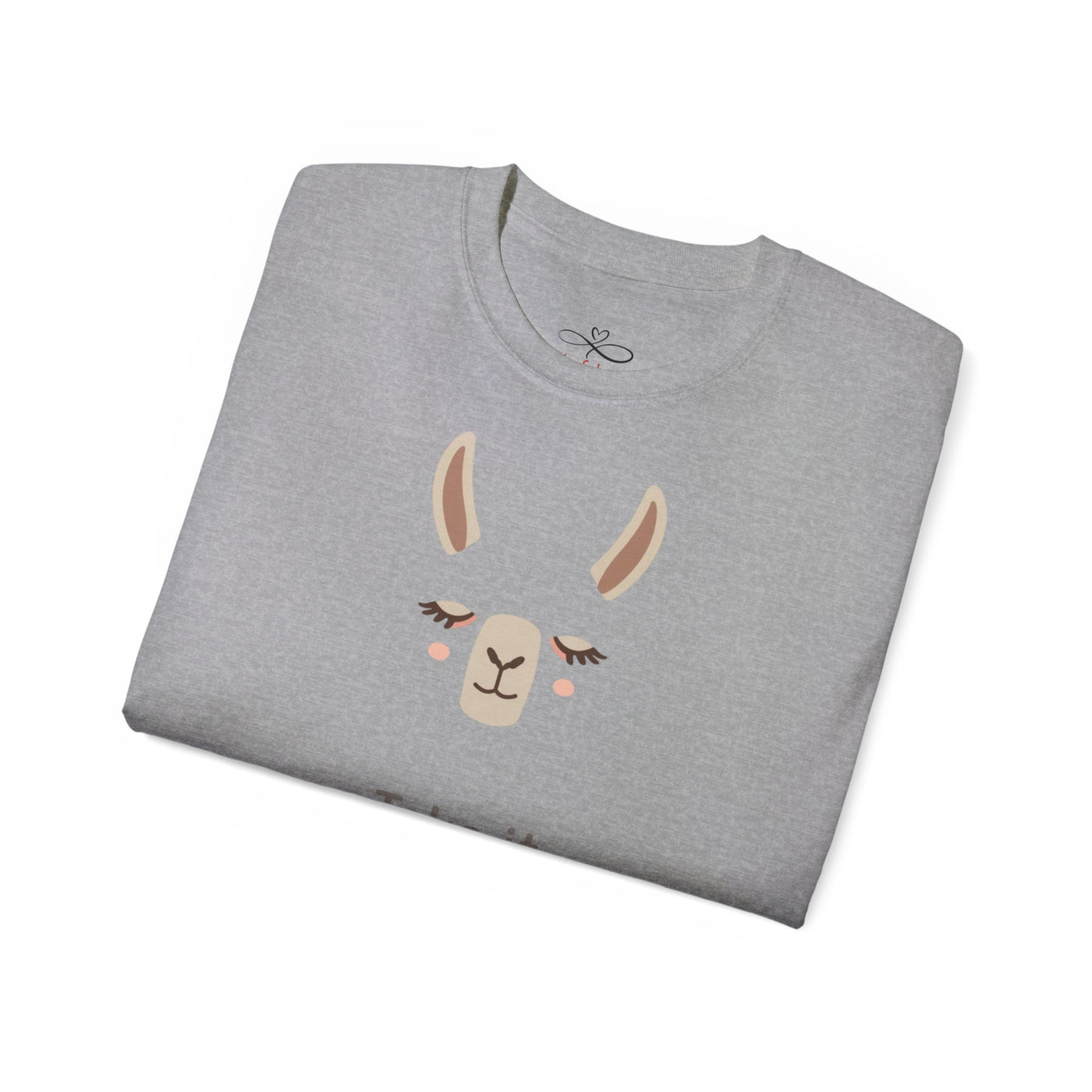 Take It Slow Llama Tee, Cute Motivational T-Shirt, Funny Gift, Casual Wear, Animal Lover Shirt, Perfect for Relaxation
