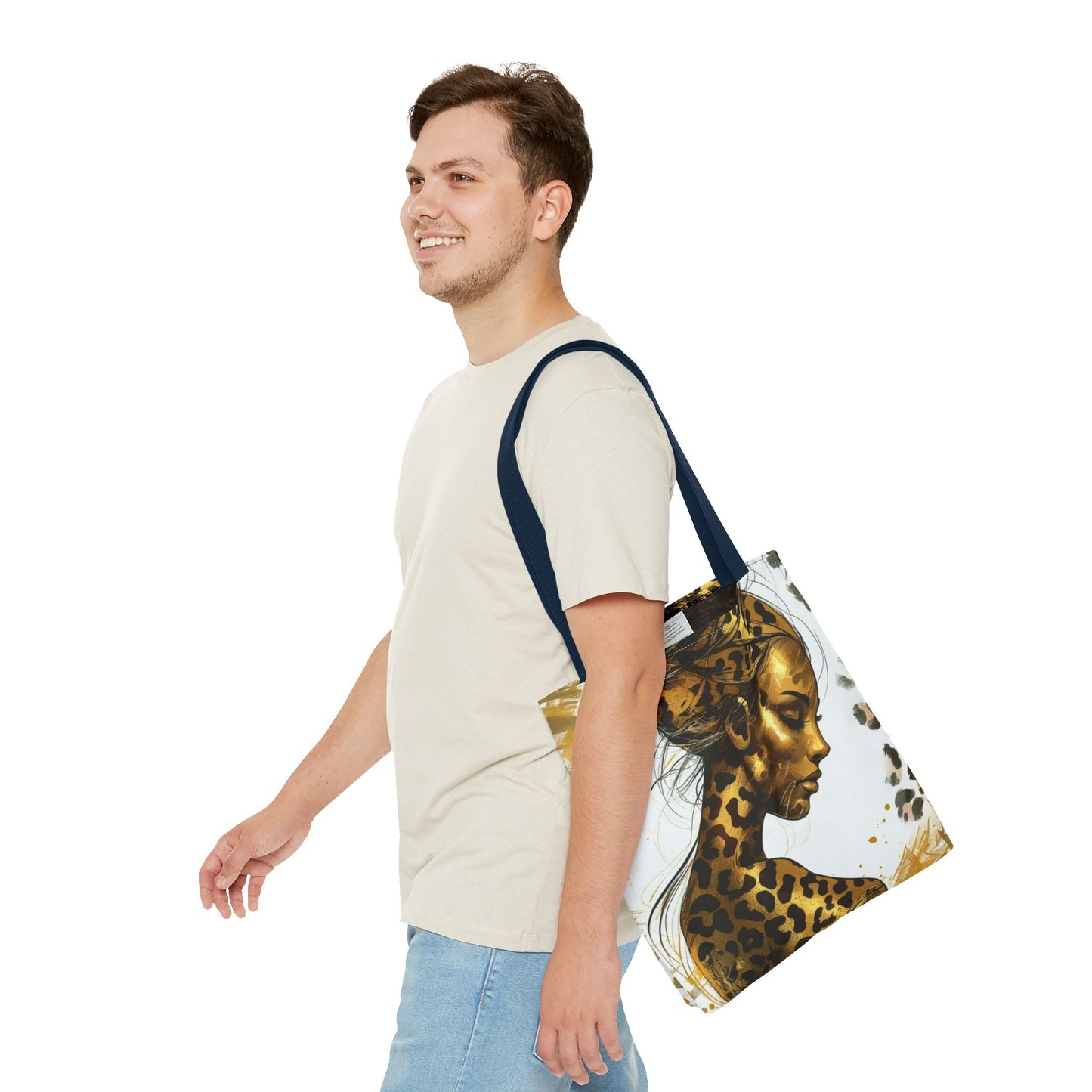 Eleganter Leopard-Print, Modeaccessoire & Einkaufstasche