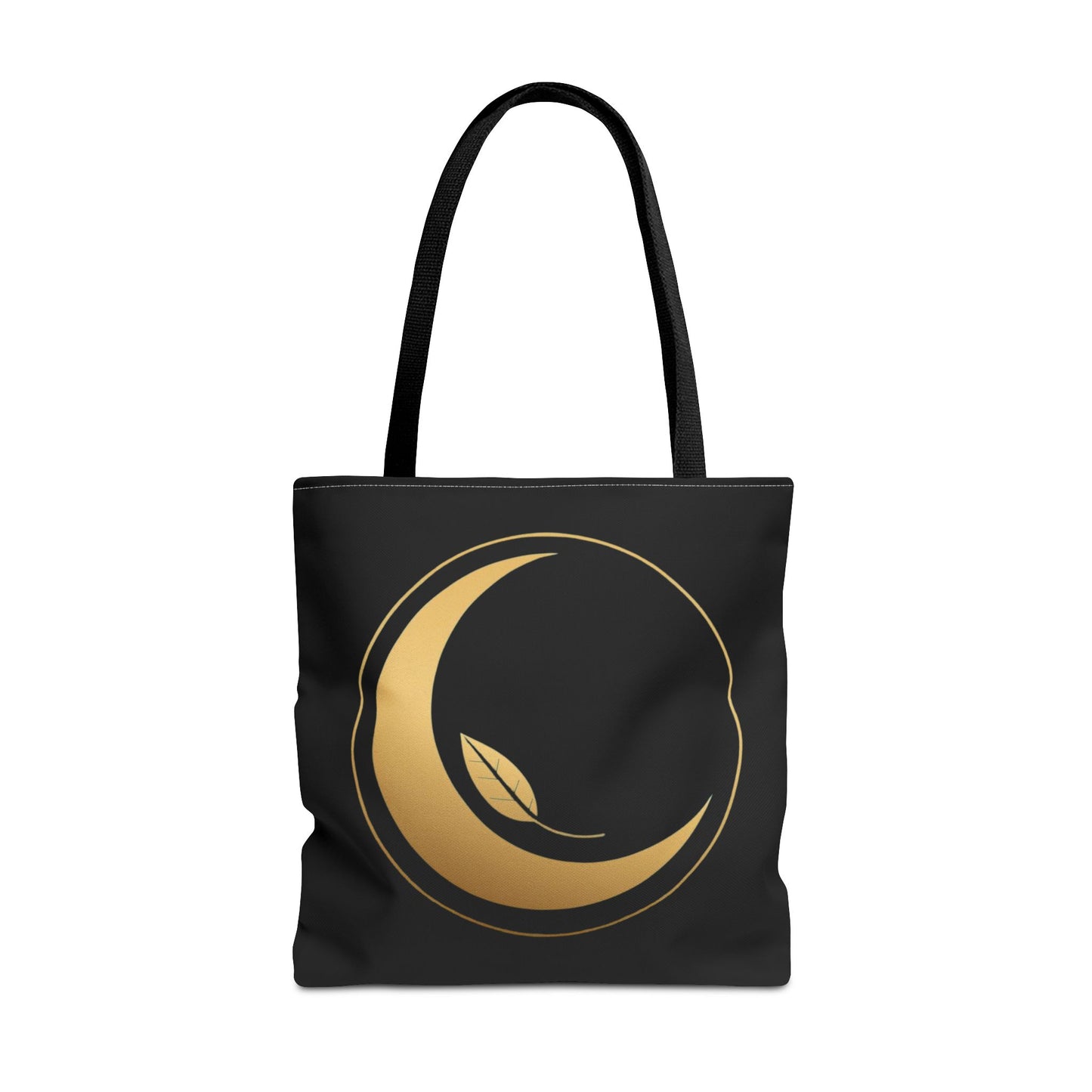 Golden Moon & Leaf Tote – Stilvolle Everyday Bag“
