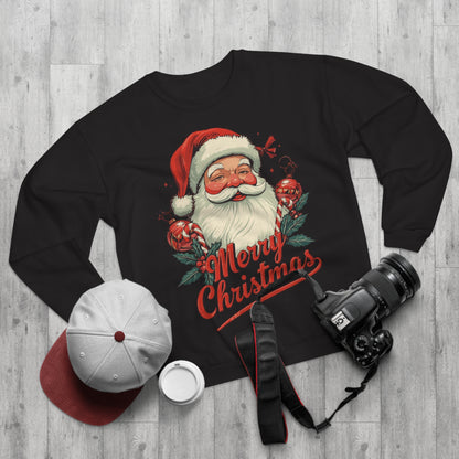 Santa Vintage 'Merry Christmas' Crewneck Sweatshirt