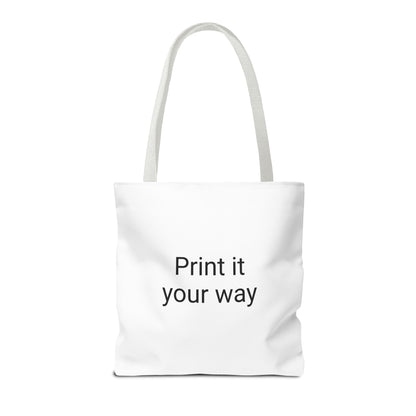 Take It Easy Tote Bag  Natur Design Tasche mit modernem Spruch