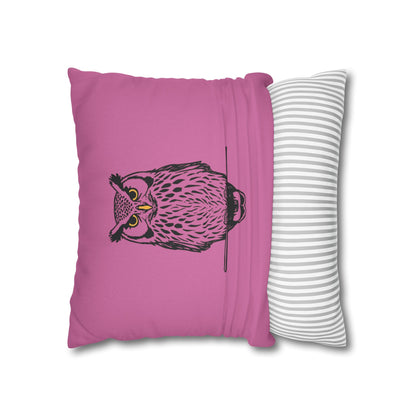 Whimsical Owl Pillowcase - Cute Decor for Any Room, Cozy Home Accent, Gift for Nature Lovers, Halloween, Gift for Kids