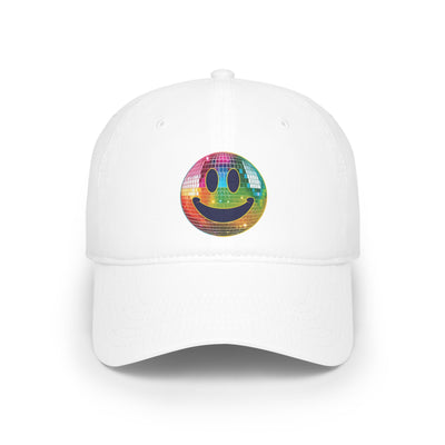 Colorful Smile Low Profile Baseball Cap, Fun Summer Accessory, Casual Wear, Gift for Friends, Festival Style, Trendy Headwear