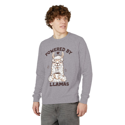 Powered by Llamas Sweatshirt – Lustiges Lama-Design
