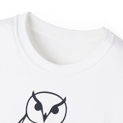 Stylish Owl Graphic Tee for Nature Lovers, Unisex Shirt, Eco-Friendly Gift, Casual Wear, Animal Lover Apparel