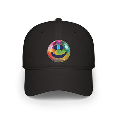 Colorful Smile Low Profile Baseball Cap, Fun Summer Accessory, Casual Wear, Gift for Friends, Festival Style, Trendy Headwear