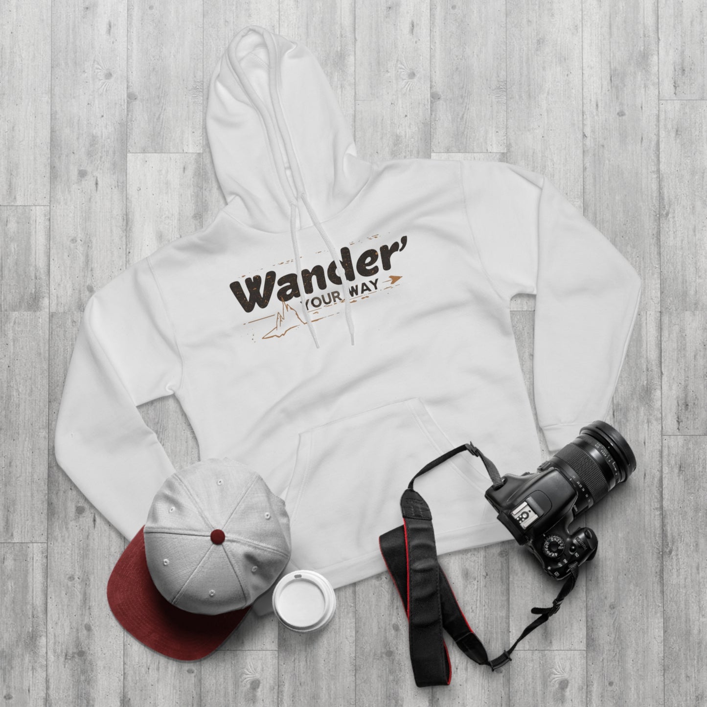 Wander Your Way Hoodie – Adventure Graphic Pullover