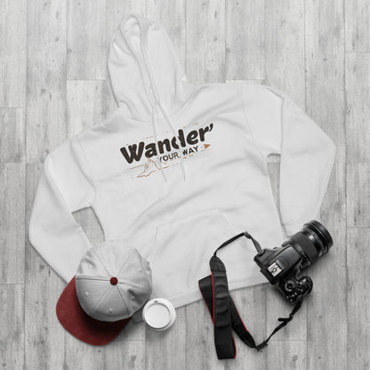 Wander Your Way Hoodie – Adventure Graphic Pullover