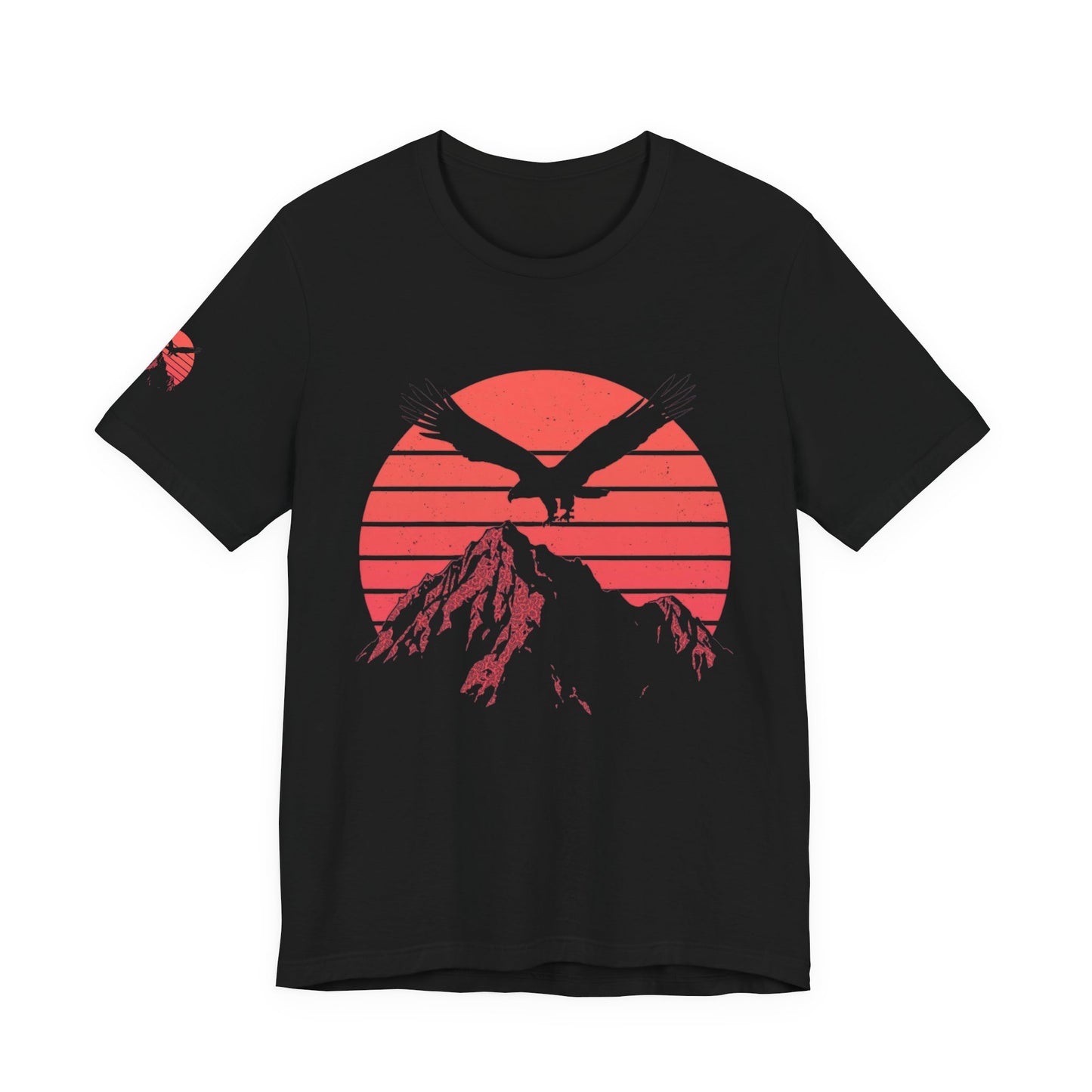 Eagle Horizon T-Shirt – Freiheit & Natur vereint im Berg-Design