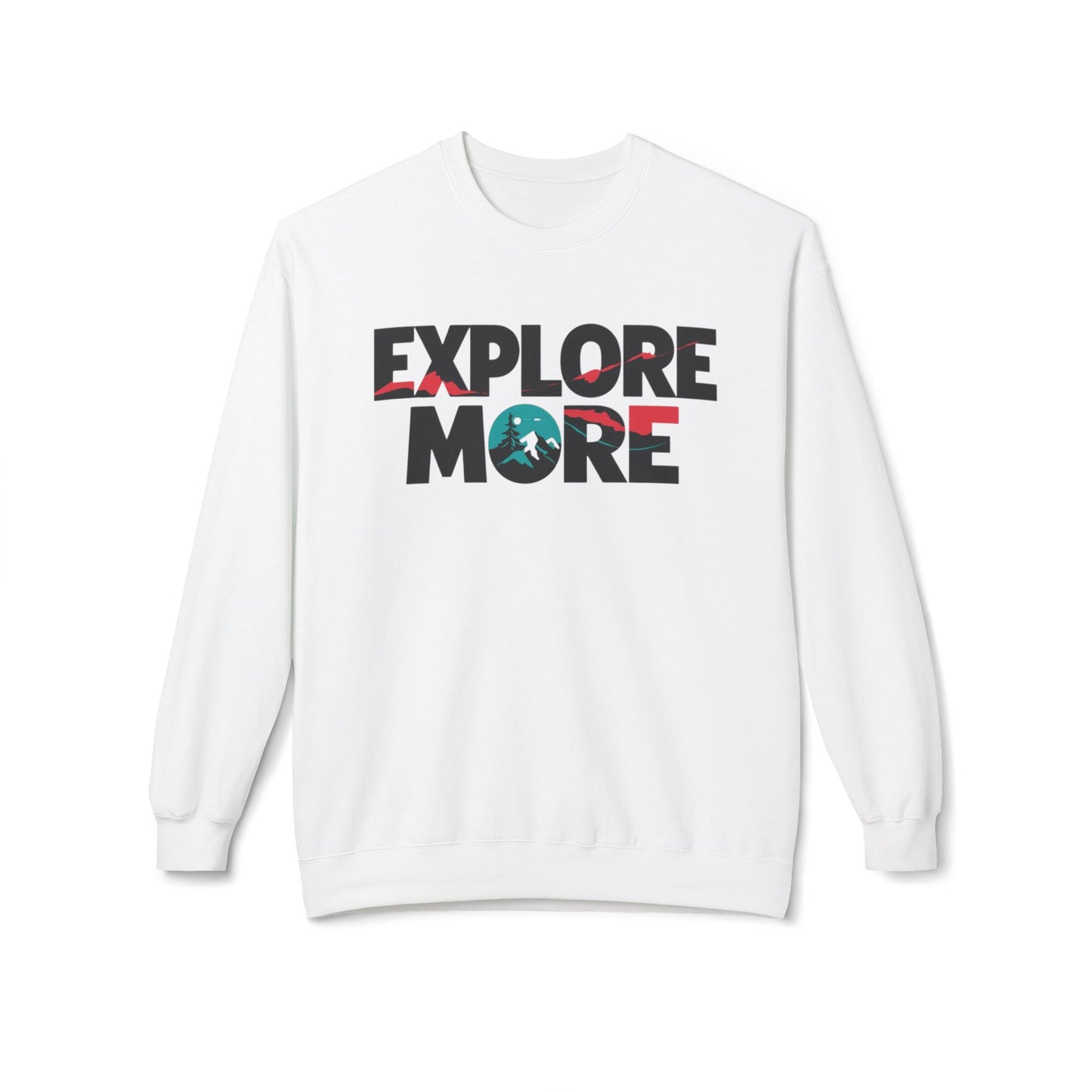 Sweatshirt „Explore More“ – Statement Design für Entdecker – auch  als T-Shirt & Cap – ColorfulRobe