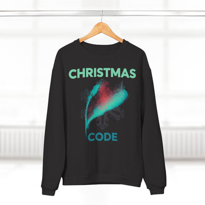 Christmas Code Sweatshirt – Digital Art Xmas