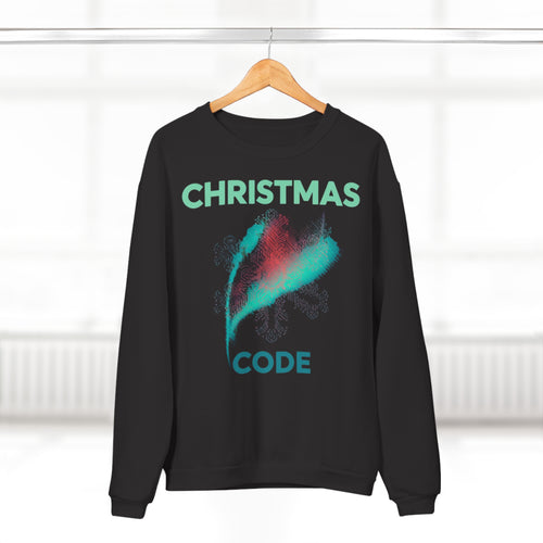 Christmas Code Sweatshirt – Digital Art Xmas