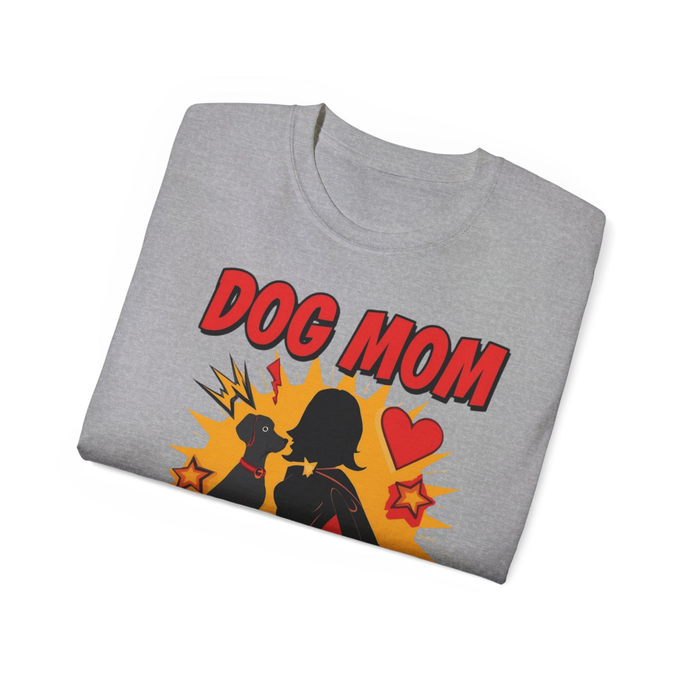 Dog Mom Superhero Unisex Tee, Funny Dog Lover Gift, Pet Parent Shirt, Cute Dog Mom Outfit, Animal Lover Apparel